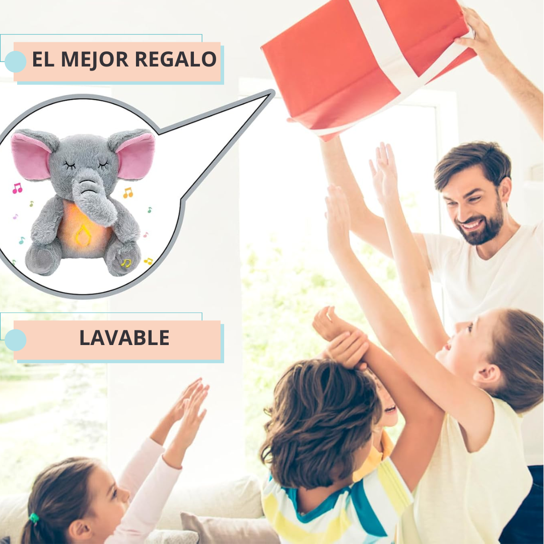 Trumpy elefante que respira.