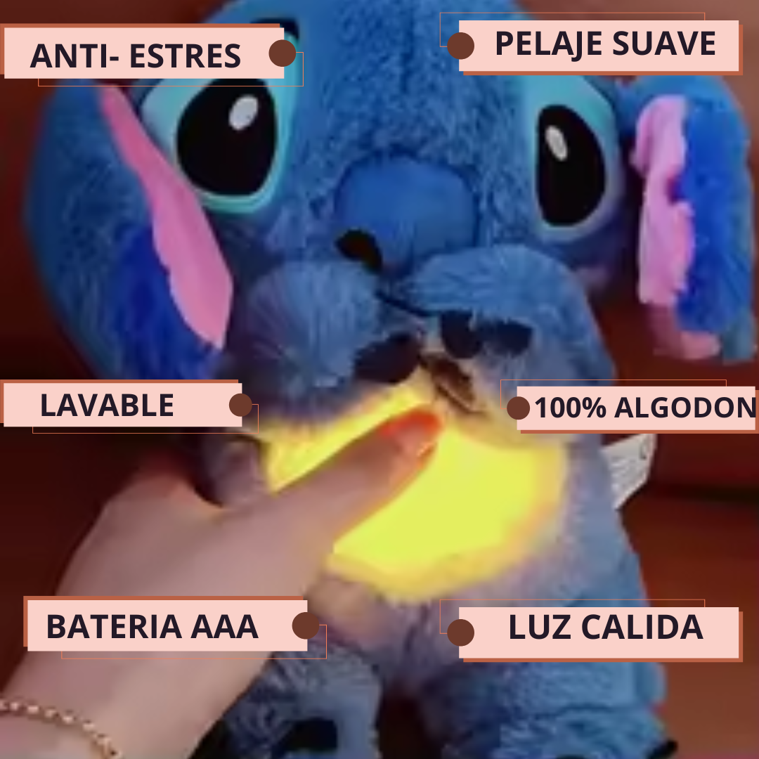 Stich peluche que respira.