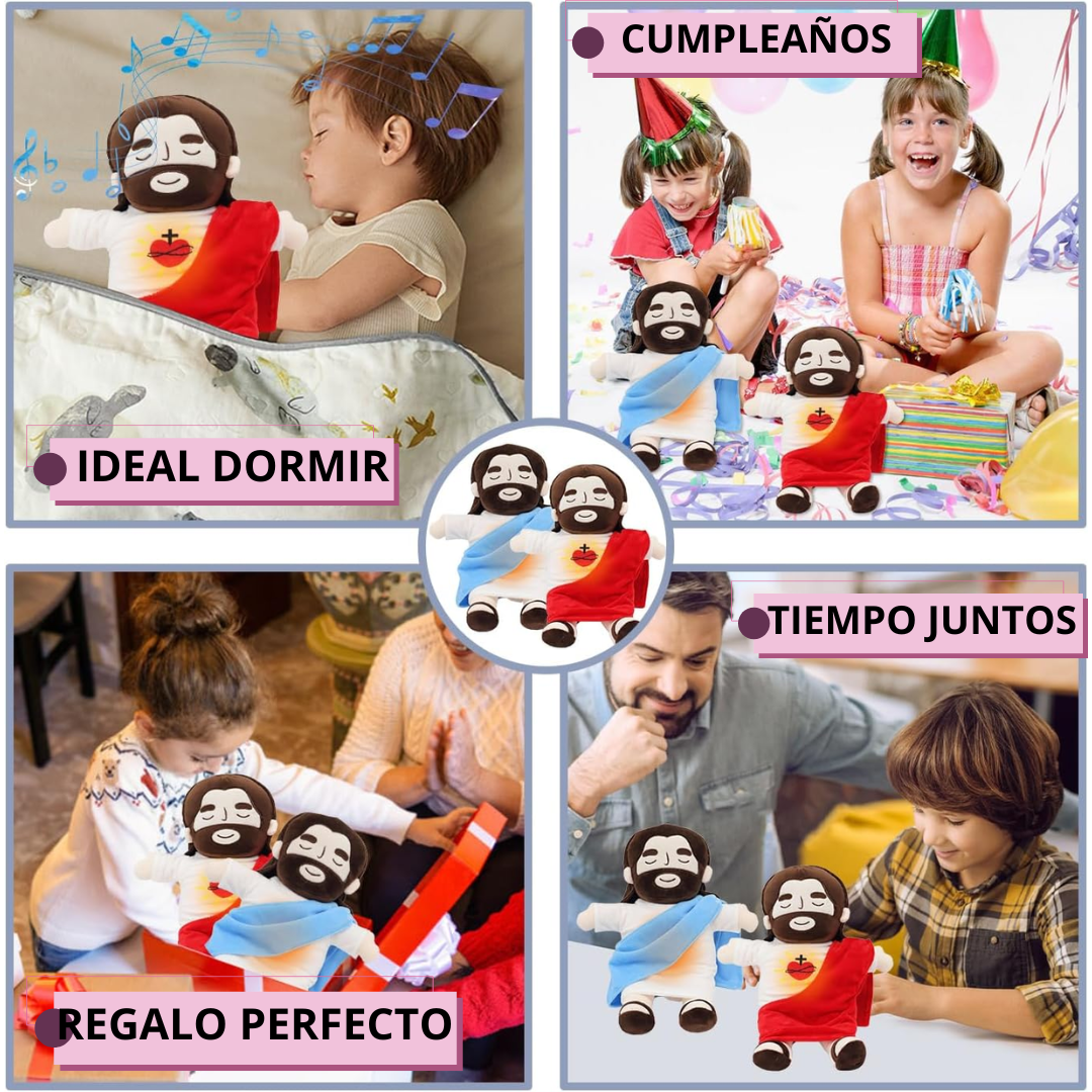 Jesus peluche que respira.